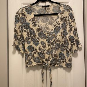 Kendall & Kylie Boho Crop Top